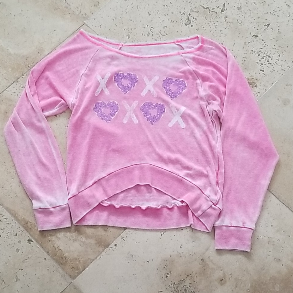Pink kids sweater